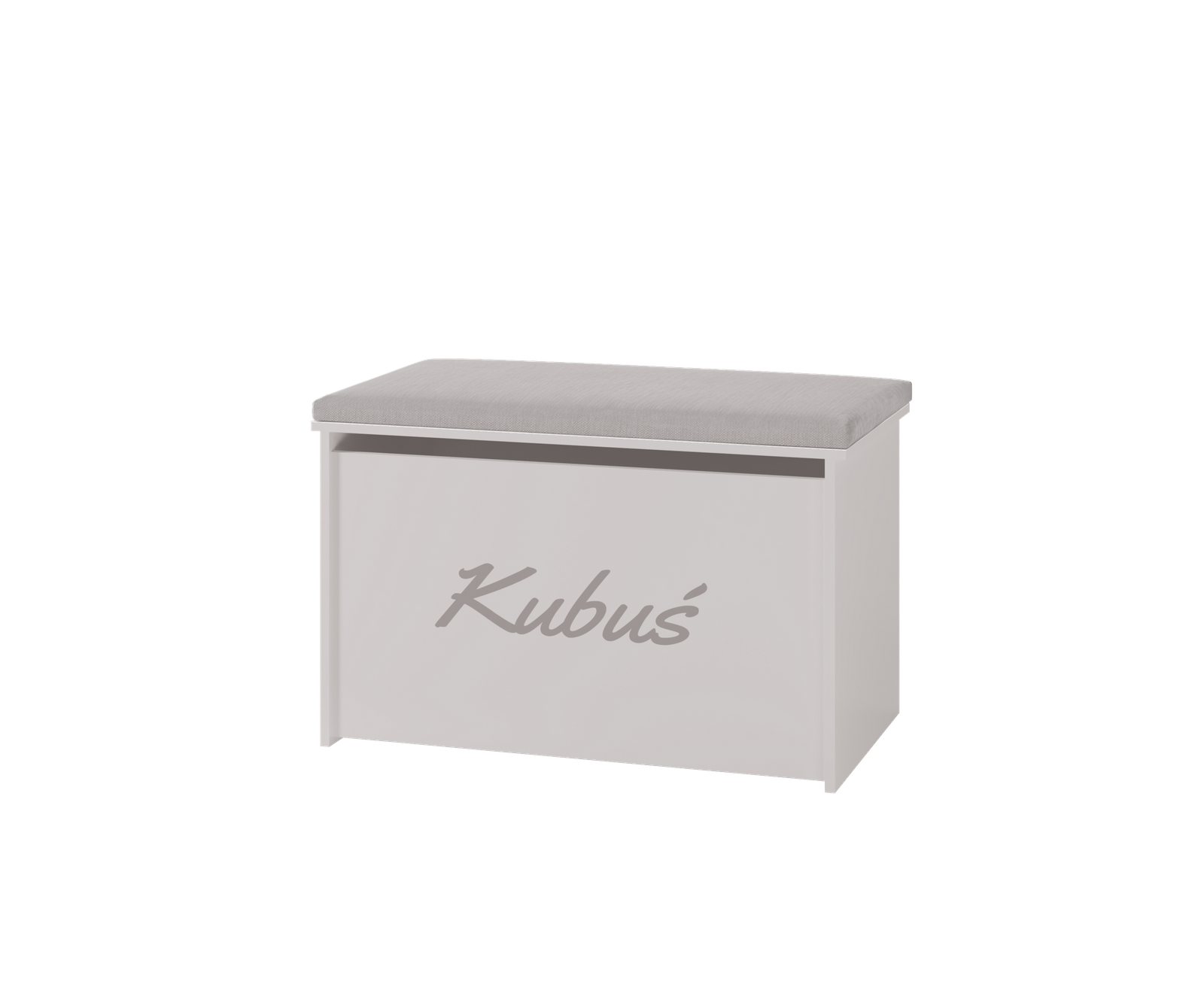 Bērnu rotaļlietu kaste DARIA printed grey panel