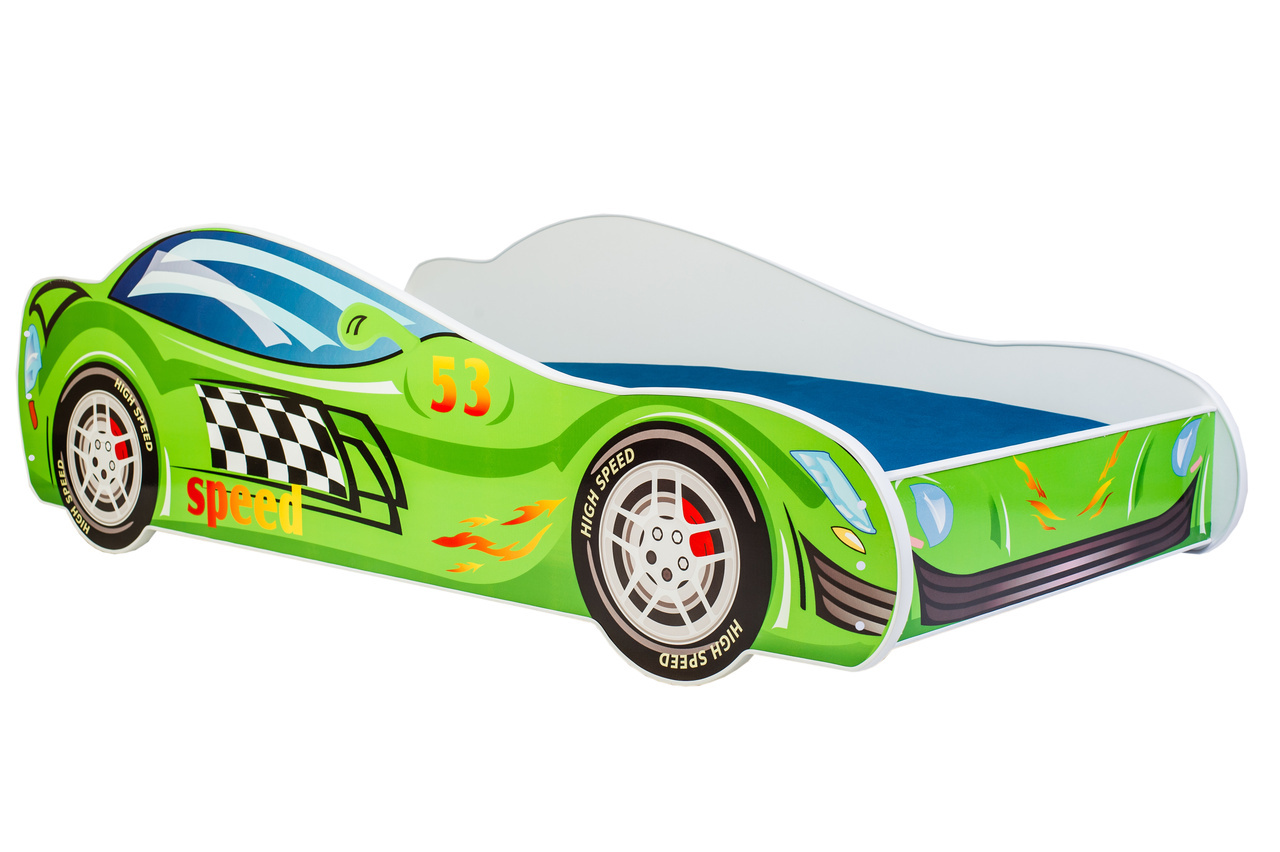 Batcar bērnu gulta 160x80 ar matraci Speed