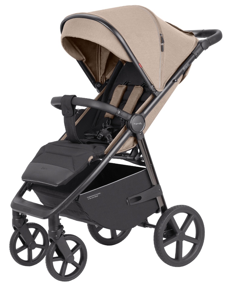Carrello Bravo PLUS 2024 Ivory Beige CRL-5515 Pastaigu Ratiņi