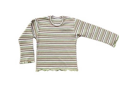 Blūze meiteņu STRIPES 56422 green