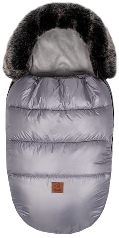 Guļammaiss FLUFFY grey (36)