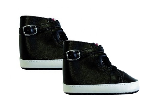 Zīdaiņu zābaciņi 6-12 mēn. ZB-191ZM black
