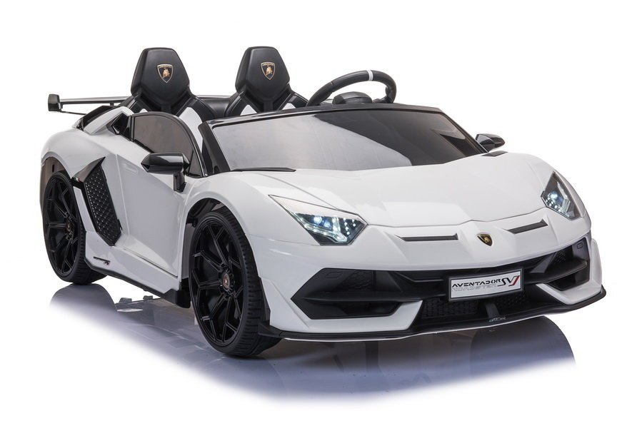 Divvietīgs bērnu elektromobilis Lamborghini Aventador SX2028 White
