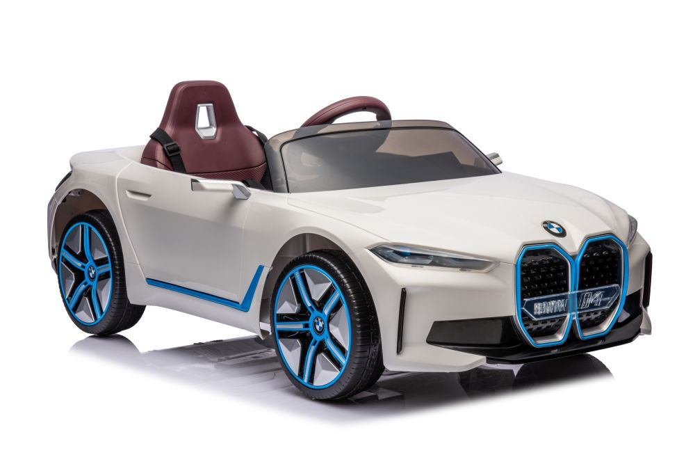 Vienvietīgs elektromobilis BMW I4 4x4 White
