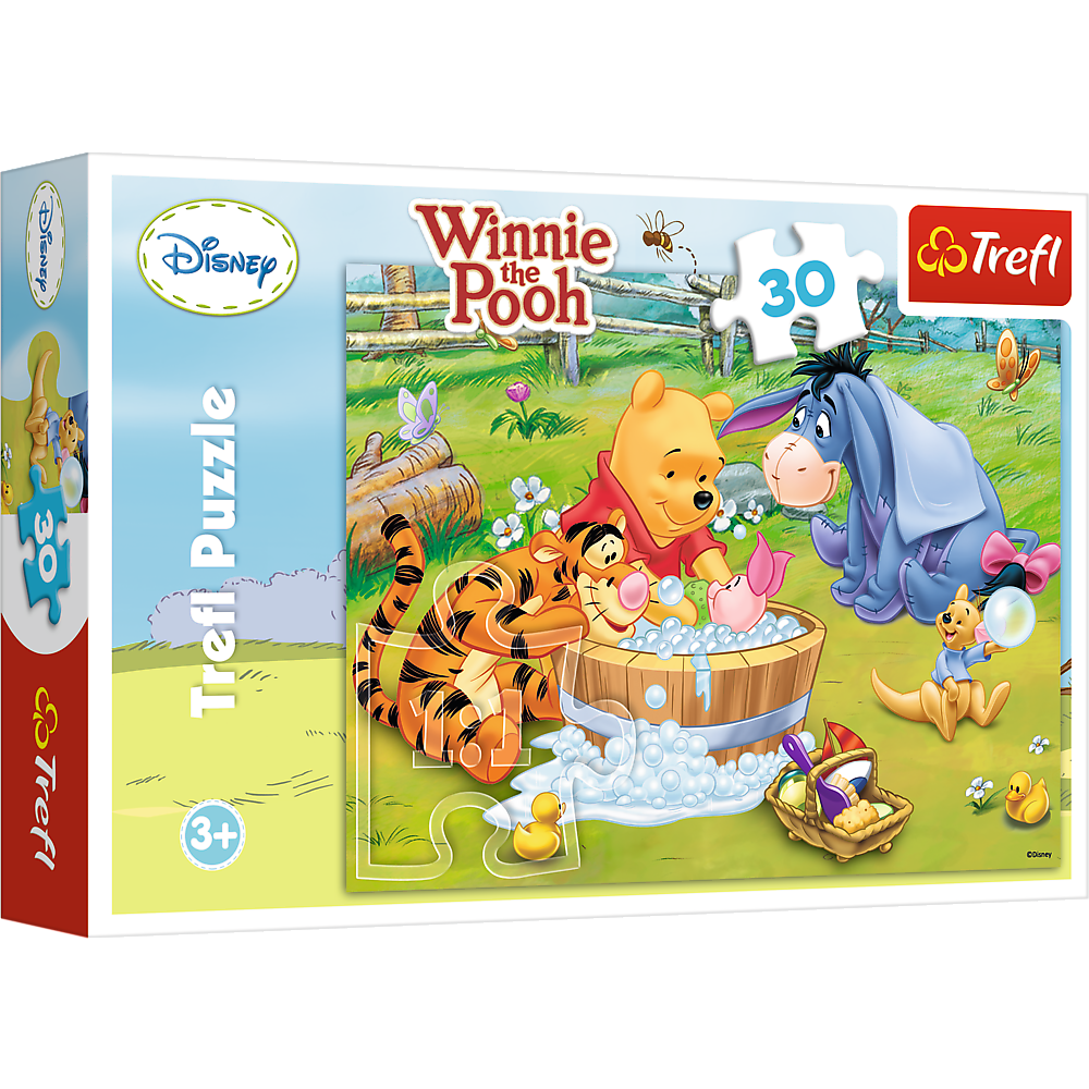 Disney Winnie the Pooh Puzzle 30 pcs. Piglet's Bath 18198