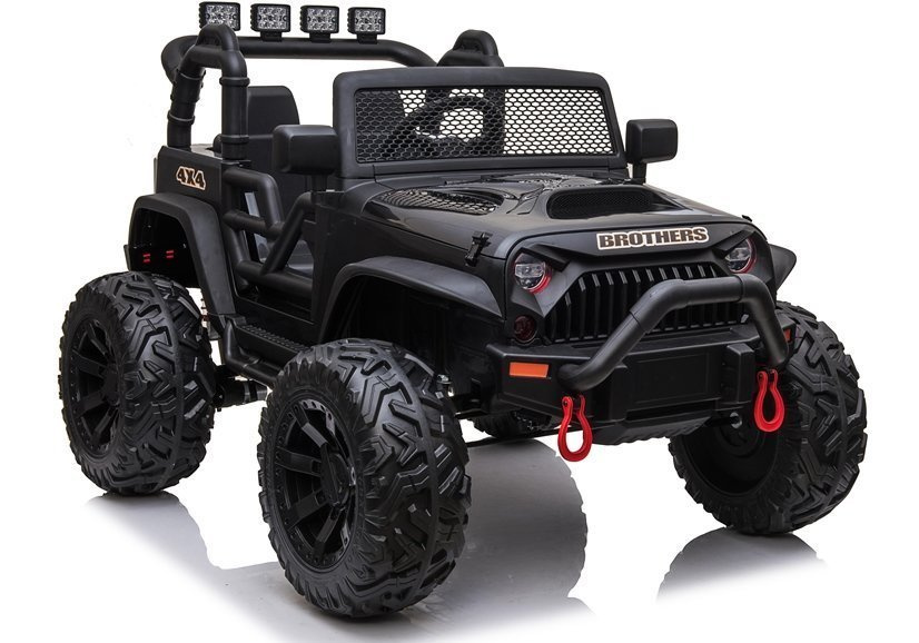Divvietīgs bērnu elektromobilis Jeep JC666 Black