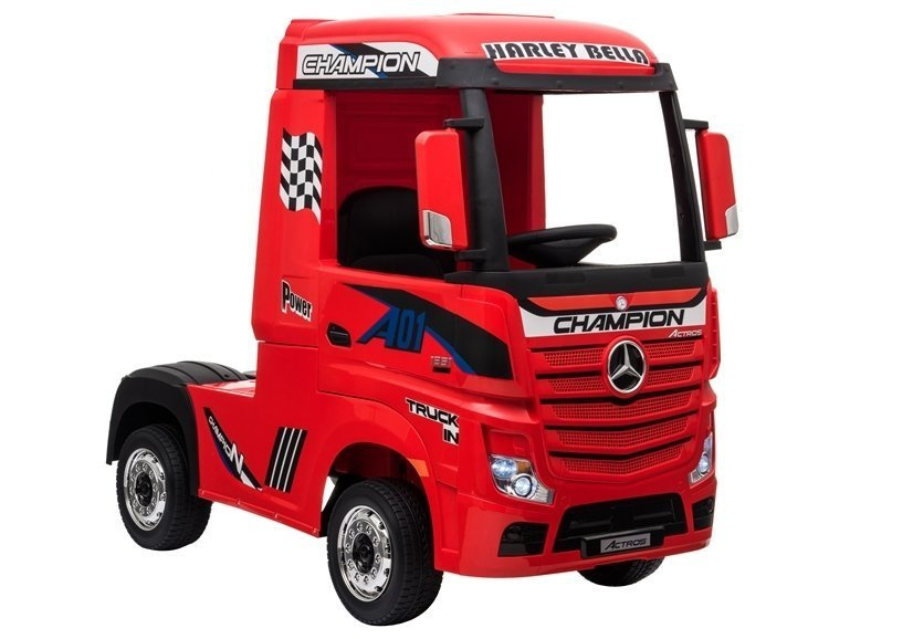 Bērnu elektroauto Mercedes Actros Red