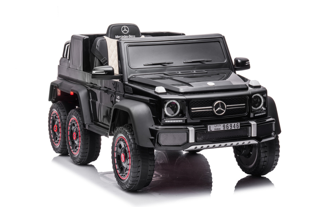 Vienvietīgs elektromobilis Mercedes Benz G63 Black