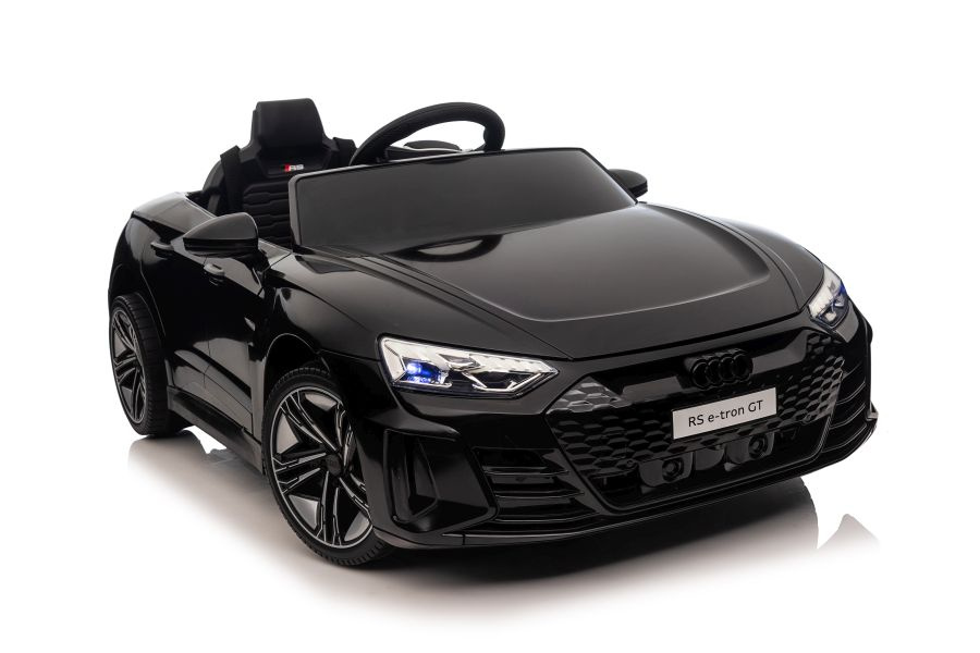 Elektriskā sporta automašīna bērniem Audi E-Tron GT QLS-6888 Black