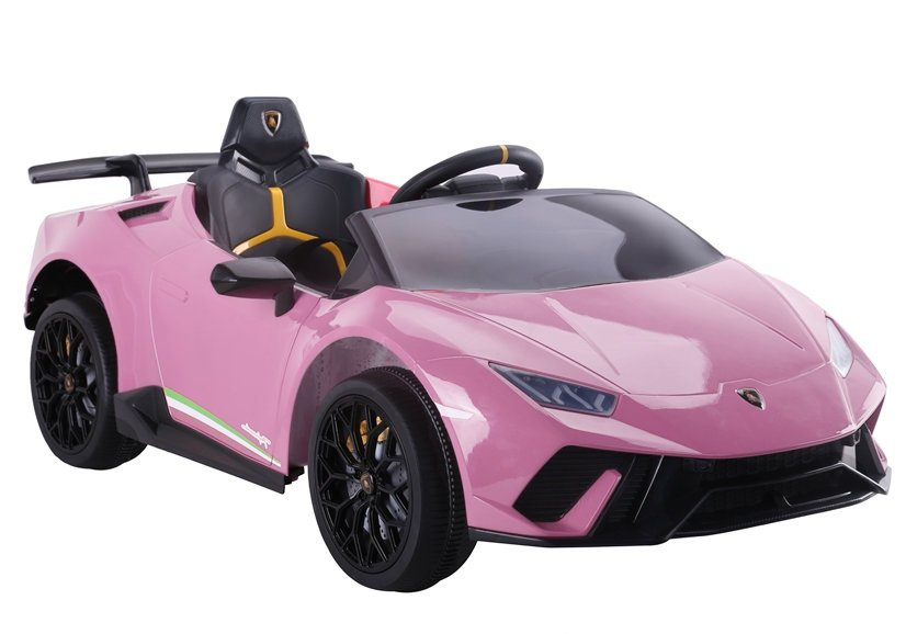 Elektriskā sporta automašīna bērniem Lamborghini Huracan Pink