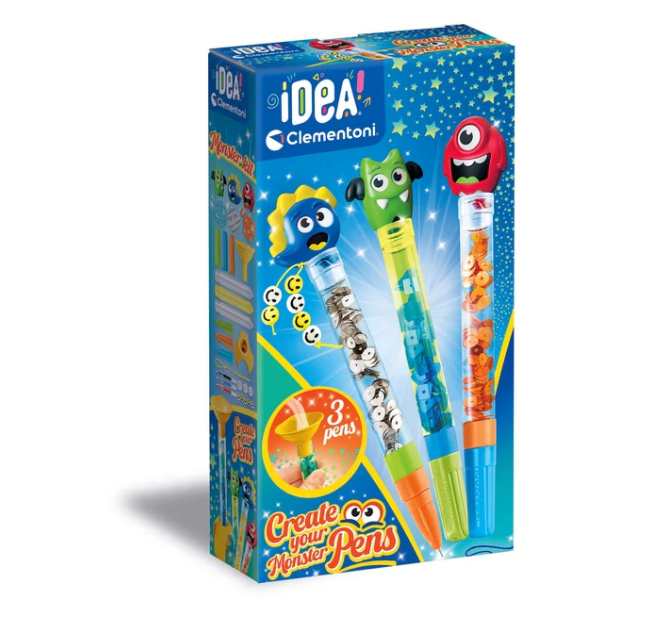 Idea Art Mini Factory  Monster Pen Creators Clementoni 18833