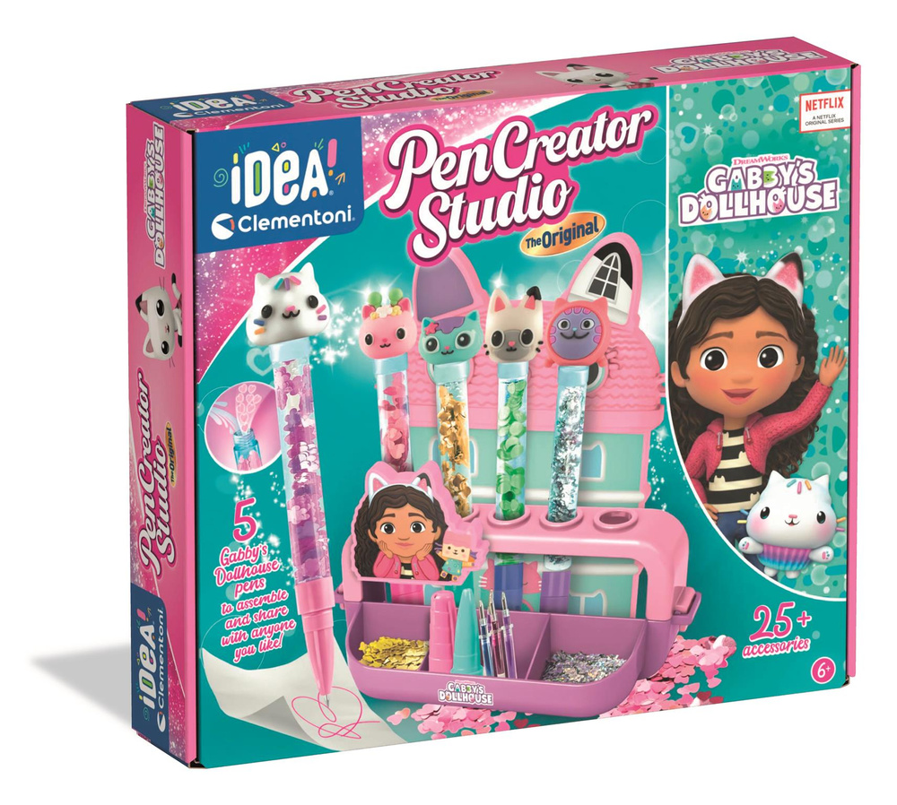 Idea Art Pen Factory Gabby’s Dollhouse Edition Clementoni 18214