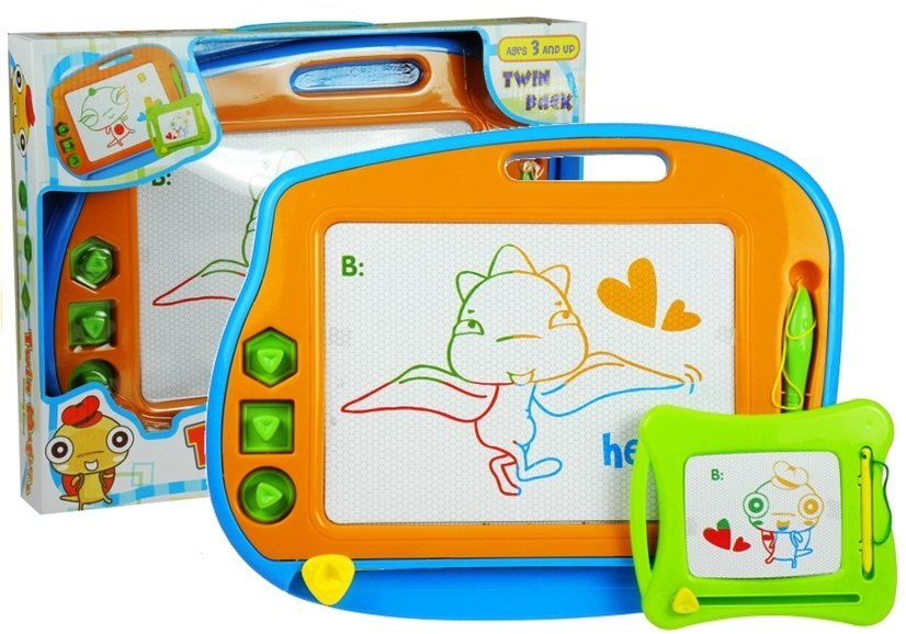 Magnētiskā zīmēšanas tāfele 2in1