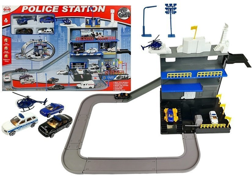 Multi Level Parking Ground with Landing Space