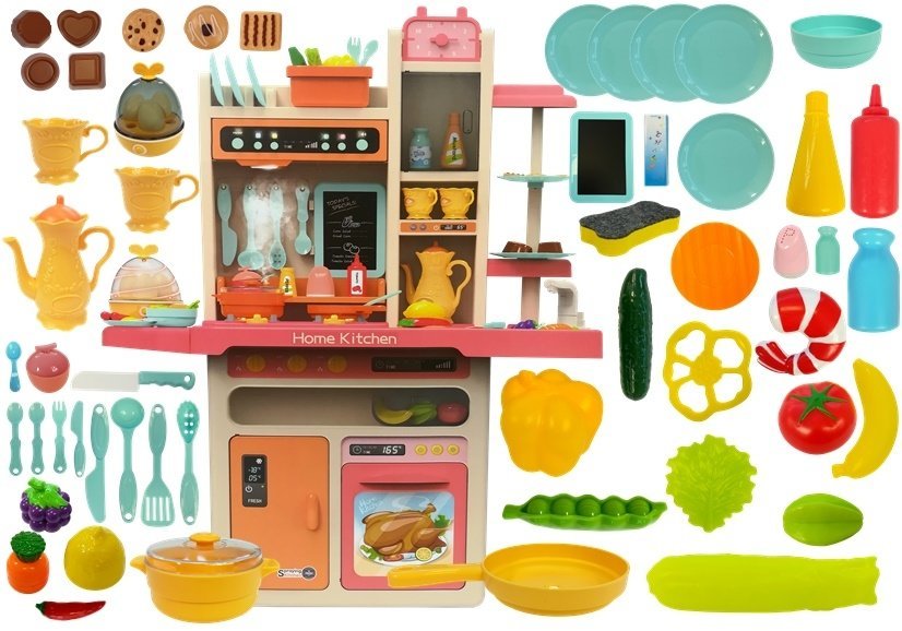 Pink kitchen for children 93.5 cm