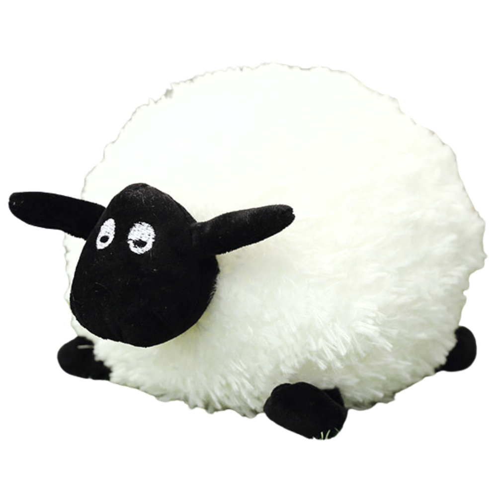 Plush Mascot Cuddly Sheep With Curly Wool White 20cm