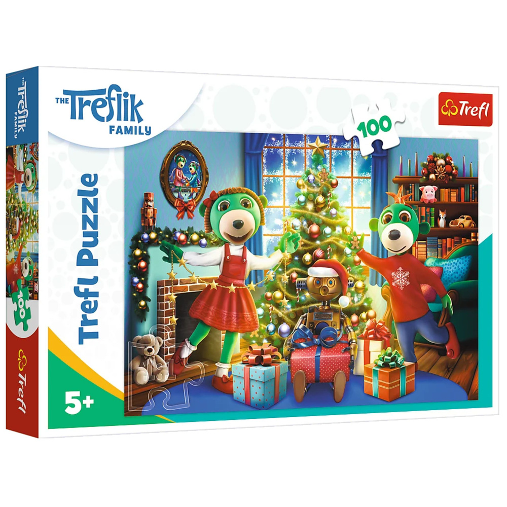 Puzzle - 100 - XMAS Winter Trefliki - Trefl 16459