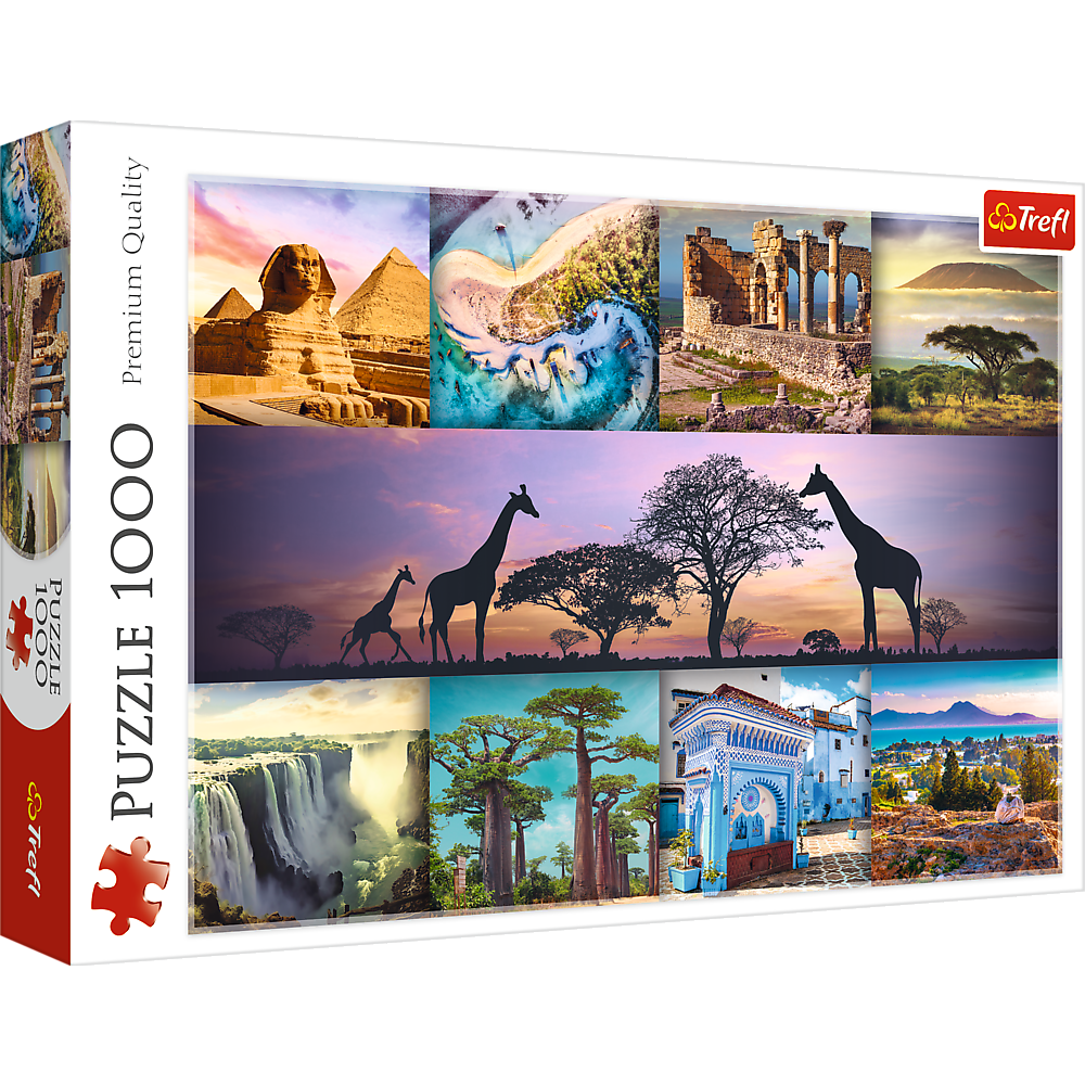 Puzzle - 1000 - Collage - Africa 10792