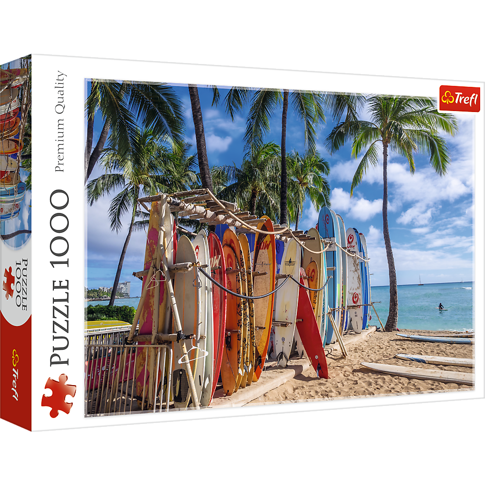 Puzzle - 1000 - Waikiki Beach, Hawaii 10742