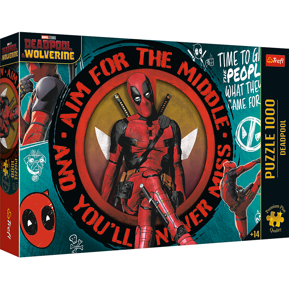 Puzzle - 1000 Premium Plus - Deadpool Trefl - 10835