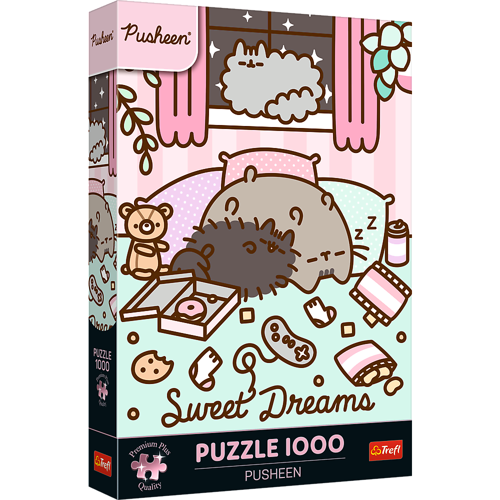Puzzle - 1000 Premium Plus - Pusheen Trefl 12080