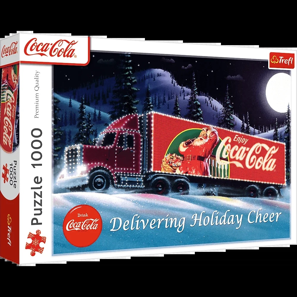 Puzzle - 1000 XMAS - Coca-Cola: Christmas Truck - Trefl 10941