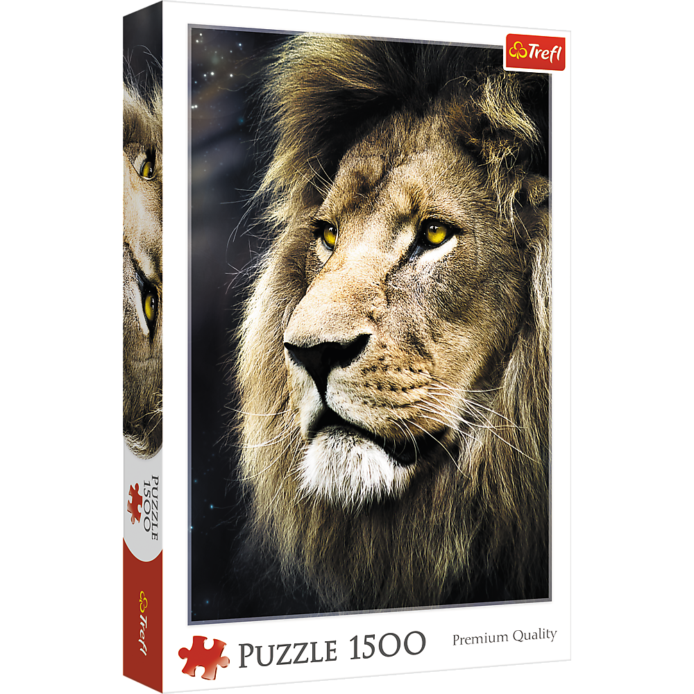 Puzzle - 1500 - Lion portrait / 500 px 26139