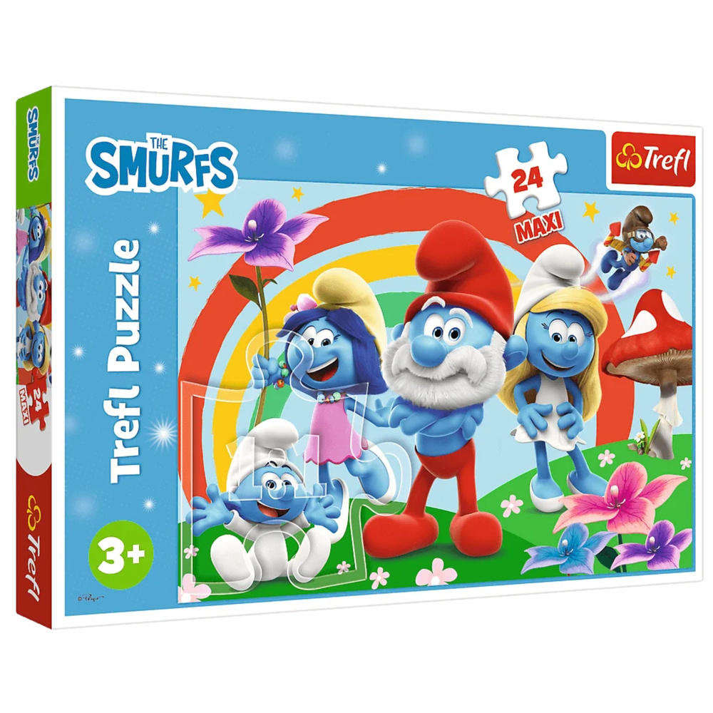 Puzzle - 24 Maxi - Smurf's Day - The Smurfs 14374