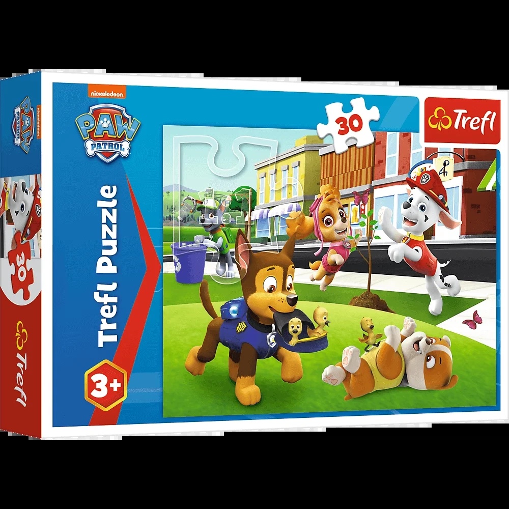 Puzzle - 30 - Dogs in Action - Paw Patrol - Trefl 18306