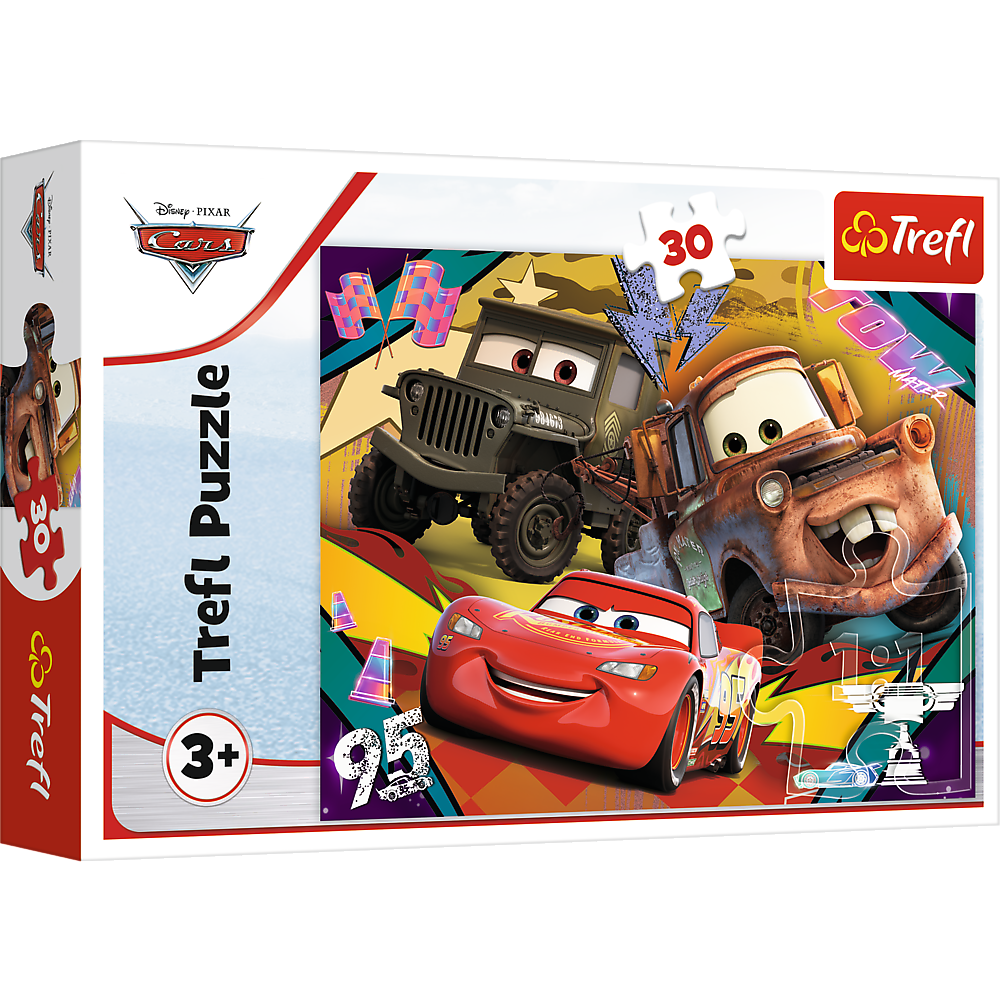 Puzzle - 30 - Speeding cars - Disney Cars 3 18293
