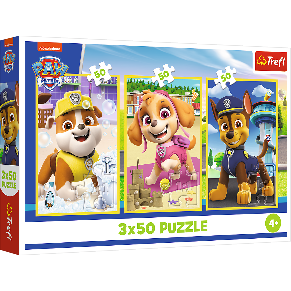 Puzzle - 3x50 - Our dogs Trefl 34878