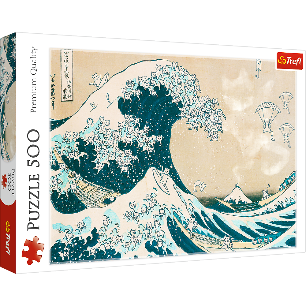 Puzzle – 500 – The Great Cat Wave Trefl 37537