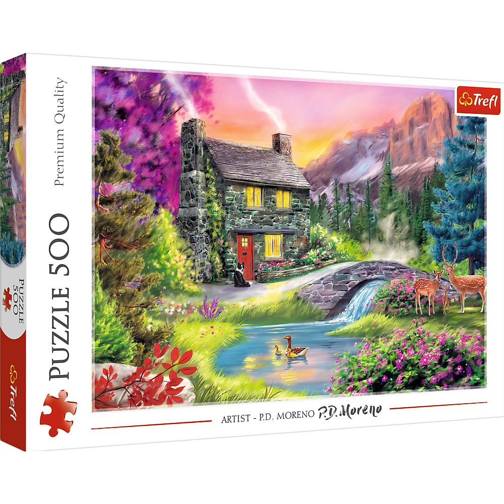 Puzzle – 500 pcs – Mountain Idyll Trefl 37325