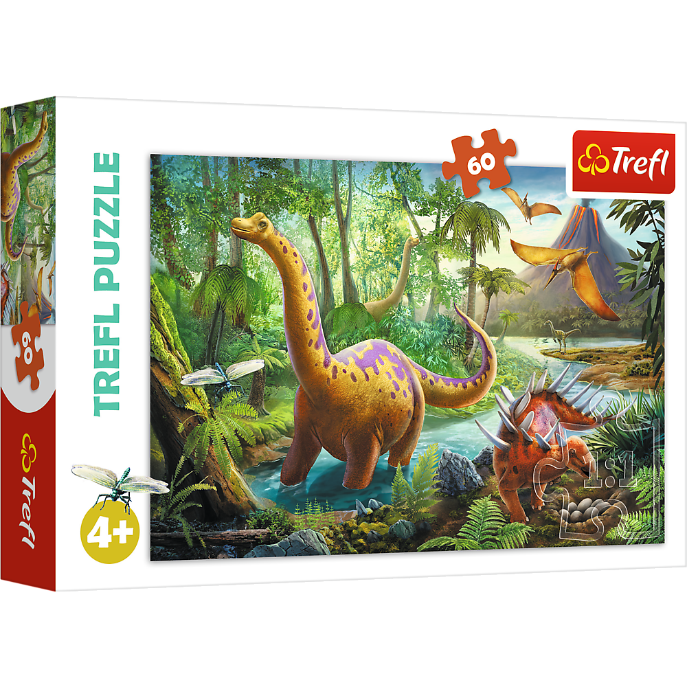 Puzzle - 60 - Dinosaurs Walk - Trefl 17319