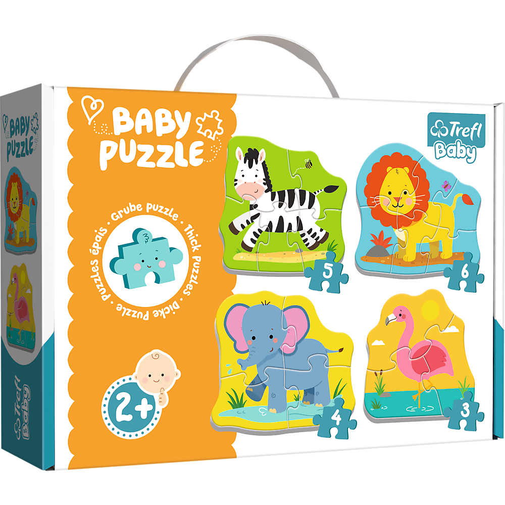 Puzzle - Baby Classic - Safari Animals / Trefl Baby 36073