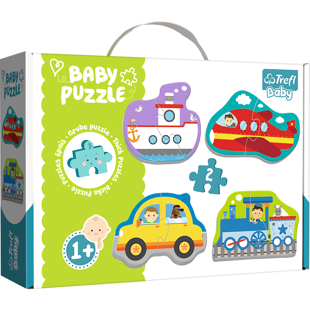 Puzzle - Baby Classic - Transport vehicles / Trefl Baby 36075
