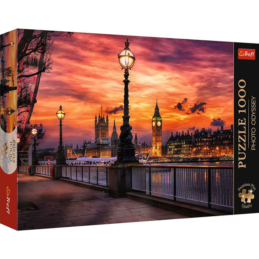 Puzzle - "1000 Premium Plus" - Photo Odyssey: Big Ben, Trefl 10827