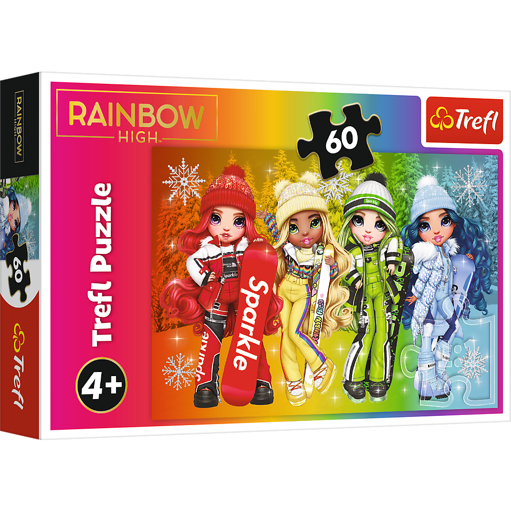Puzzle - "60" - Joyful dolls Trefl 17380