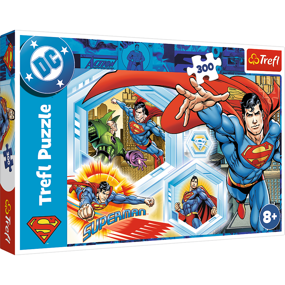 Puzzle 300 – Indestructible Superman – Warner Superman Trefl 23032