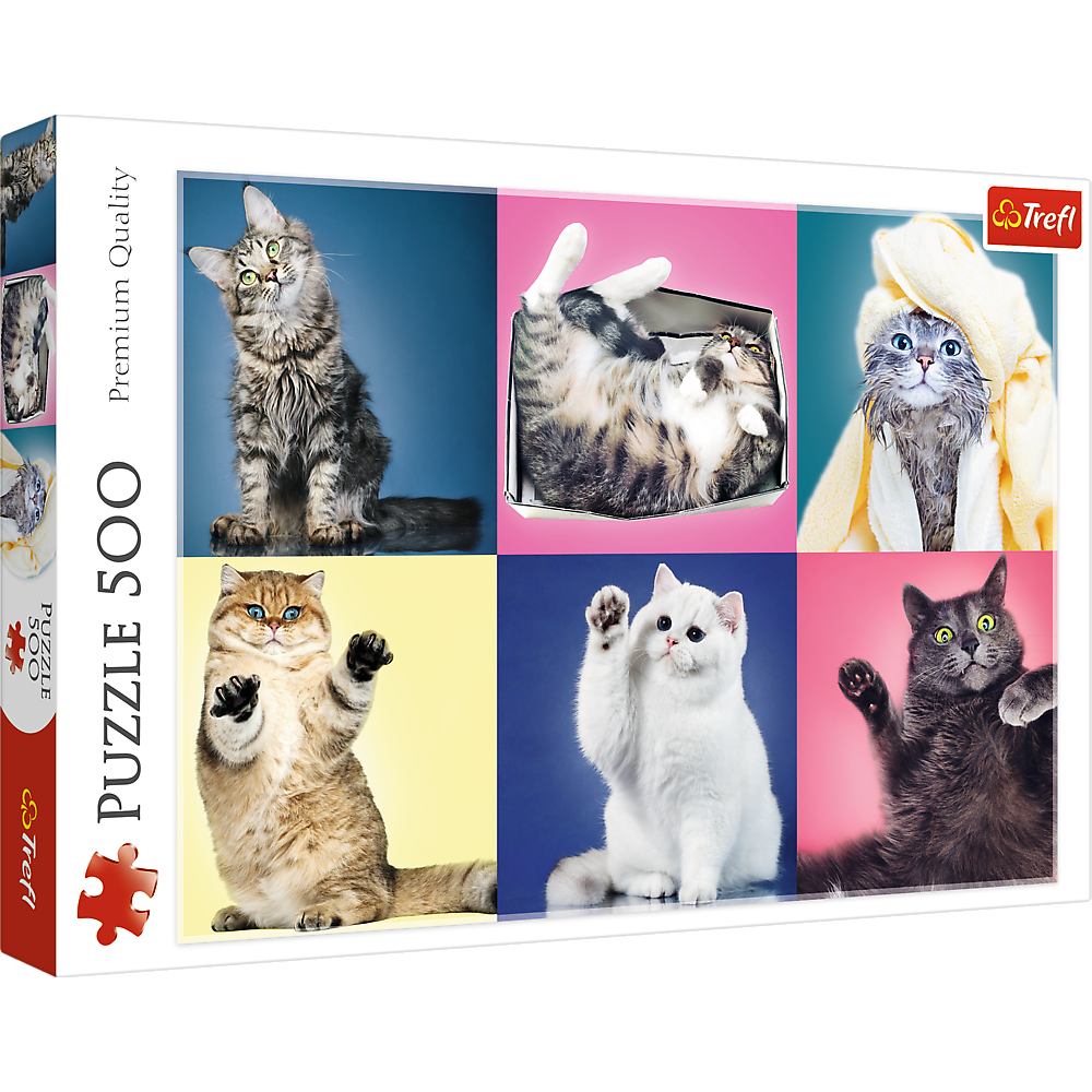 Puzzle 500 pcs. Kittens Trefl 37377