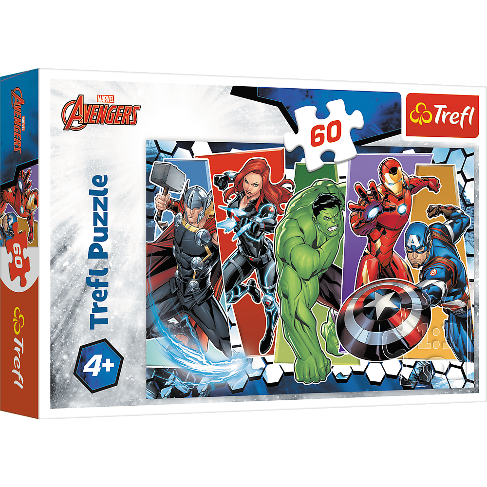 Puzzle 60 - Invincible Avengers Trefl 17357