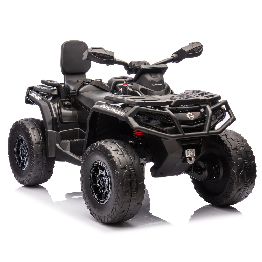 Elektriskais kvadracikls bērniem Can Am Outlander 4x4 DK-CA005 Black