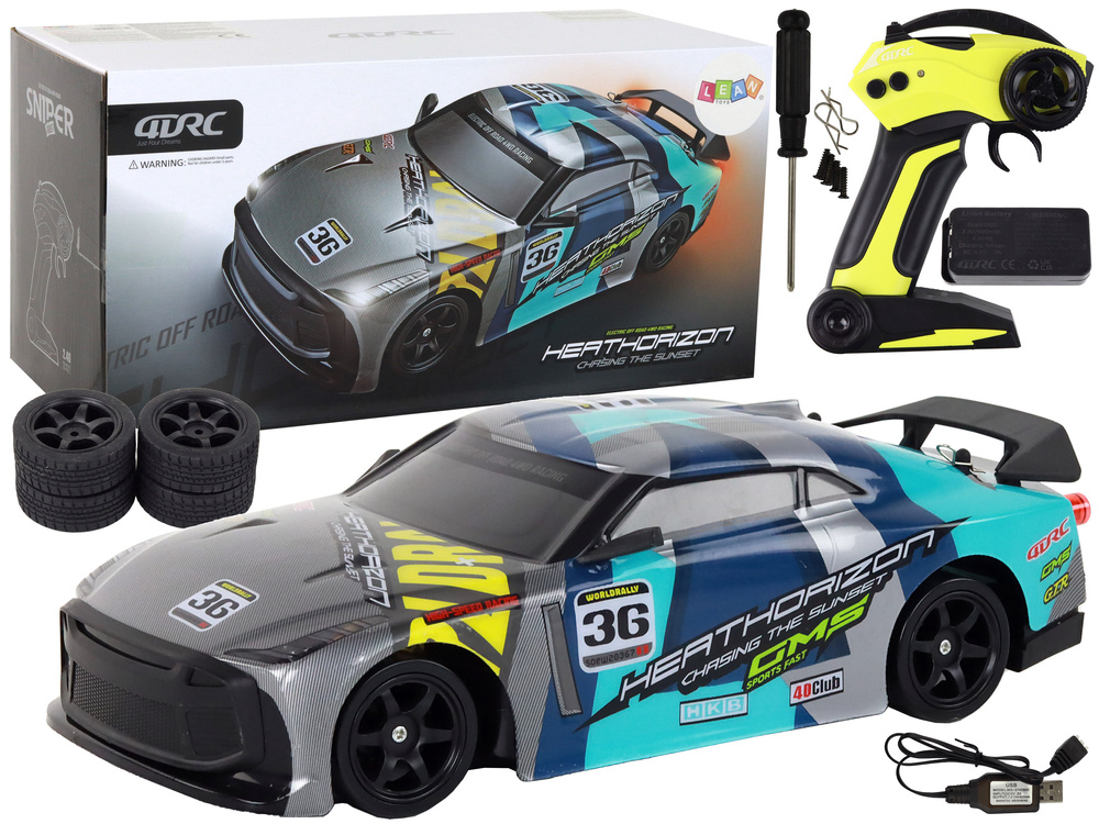 Radiovadāmā mašīna ar pulti Sports Car 4x4