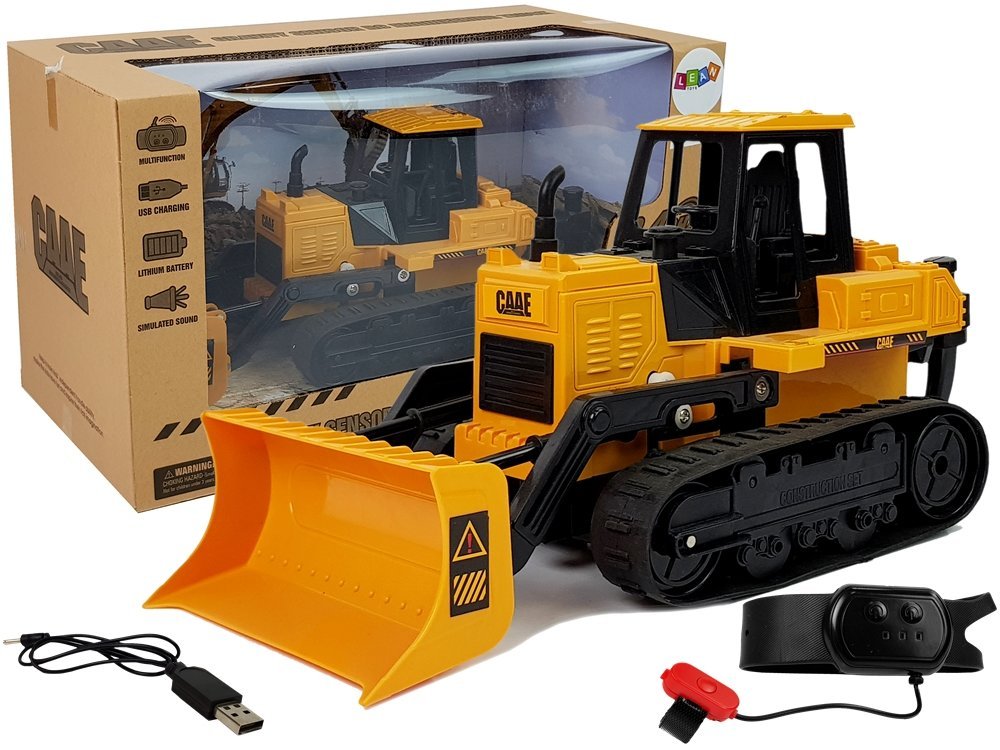 Radiovadāmās Buldozers ar pulti