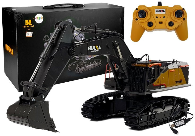 Remote Controlled Excavator Model 1592 HuiNa 1:14 R / C