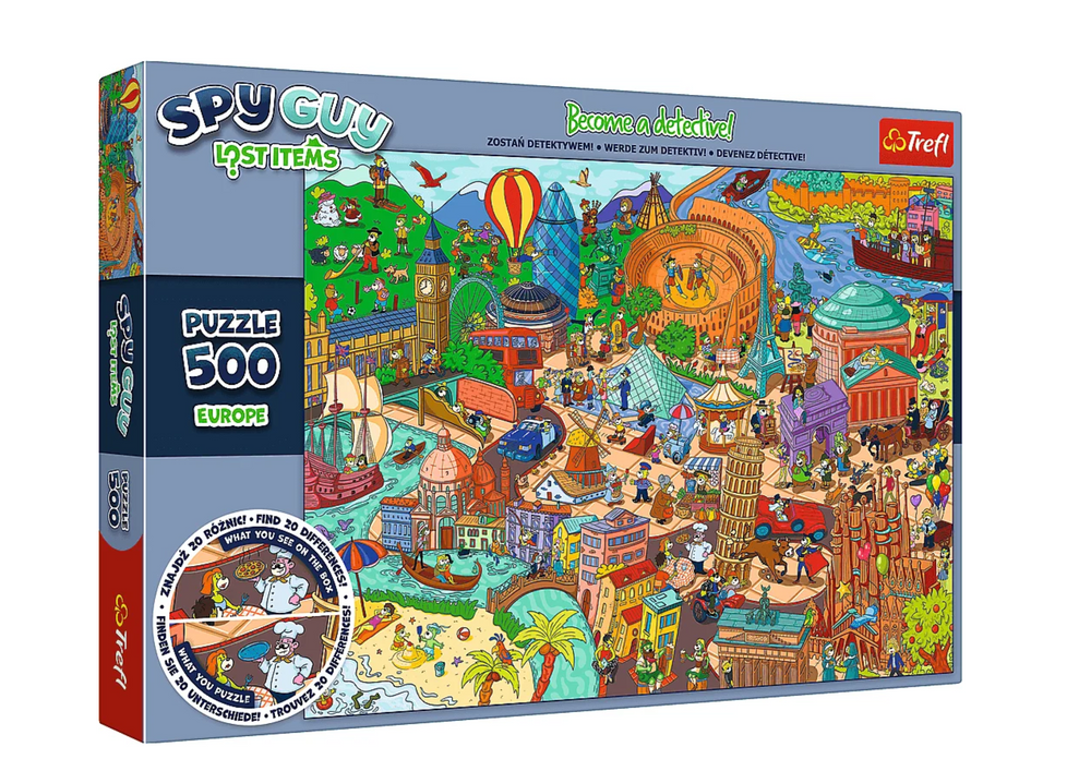 Spy Guy Lost Items puzzle 500 pcs. Europa Trefl 37481