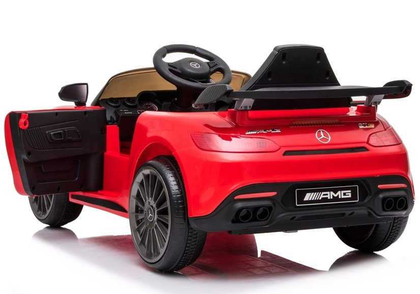 Vienvietīgs elektromobilis Mercedes AMG GT R Red