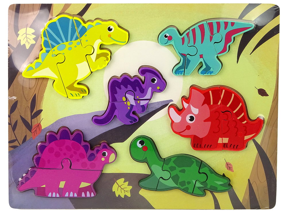 Wooden Colorful Jigsaw Puzzle For Children Mix Patterns