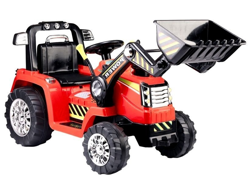 Bērnu elektriskais traktors ar kausu ZP1005 Red