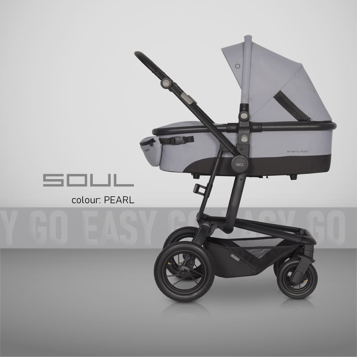 Wózek dziecięcy 1w1 Easygo Soul Pearl